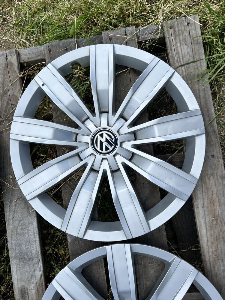 Komplet oryginalnych kołpaków VOLKSWAGEN o średnicy 17"