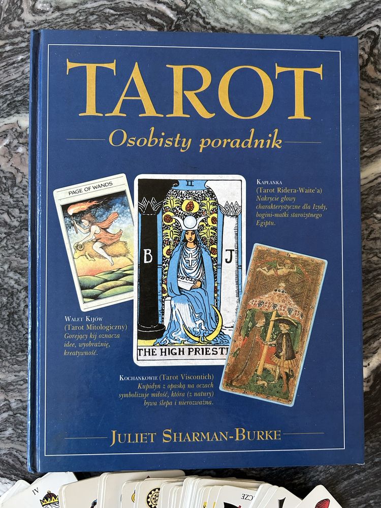 Tarot- Osobisty Poradnik + karty tarota Juliet Sharman Burke
