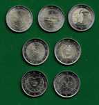 8 Moedas Comemorativas de 2 Euros - PORTUGAL