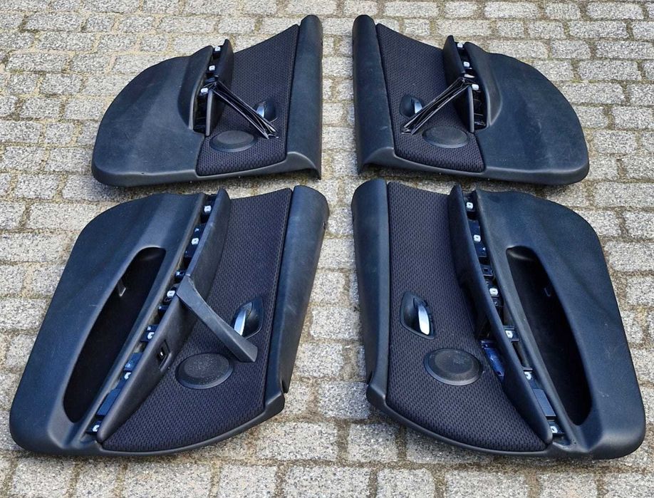 Fotele półskóry BMW 3 E91 pompowanie lędźwi