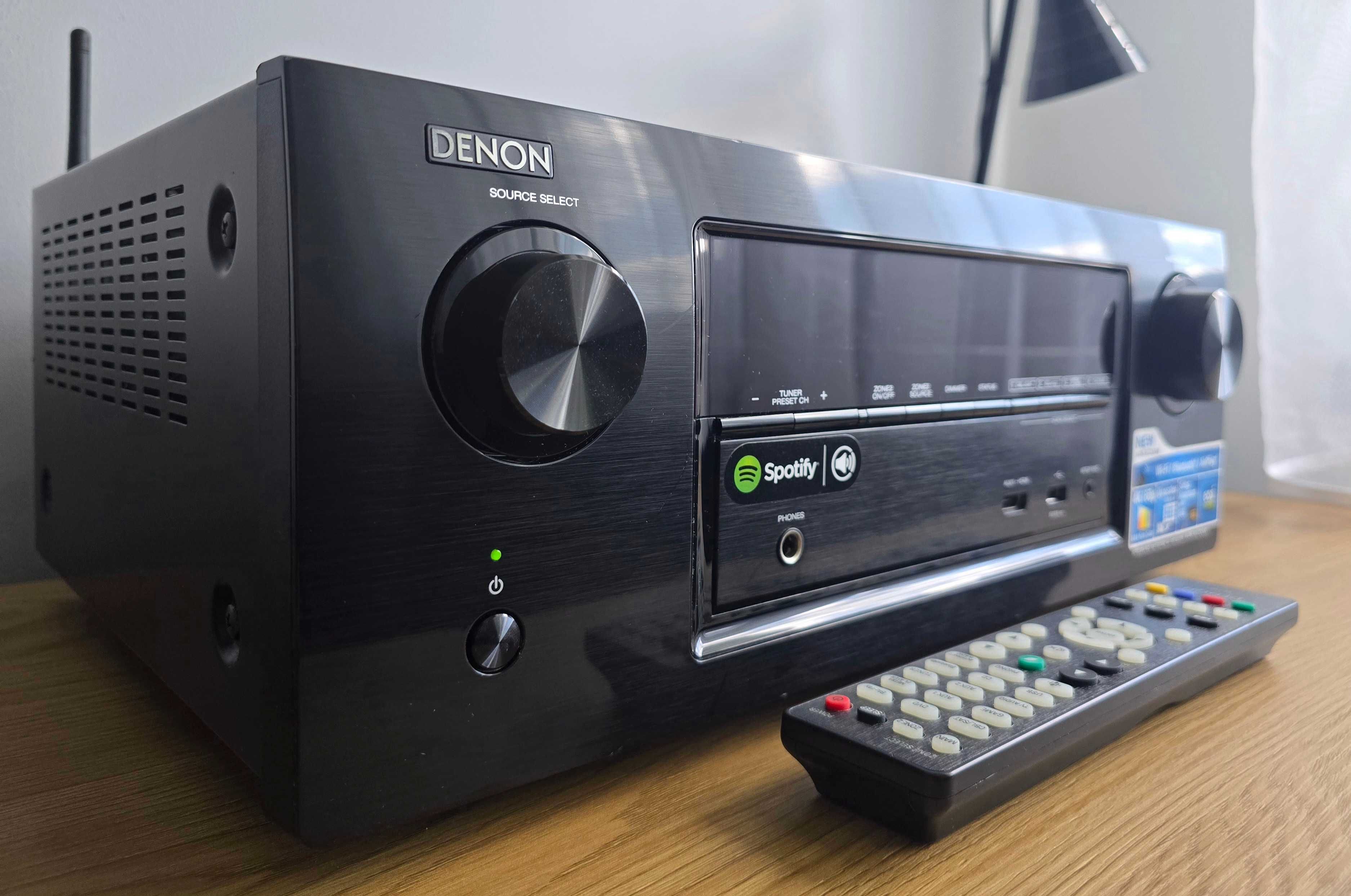 Denon AVR-X2100W Amplituner 7.2 Airplay HDMI USB BLUETOOTH WIFI Pilot