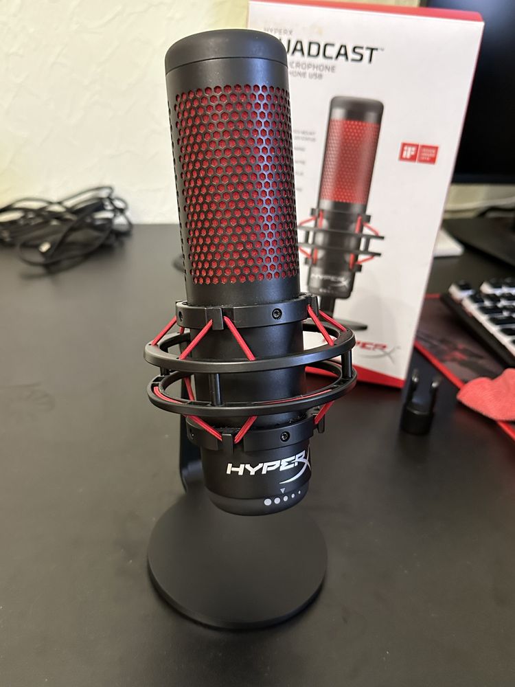 Мікрофон до комп'ютера HyperX QuadCast