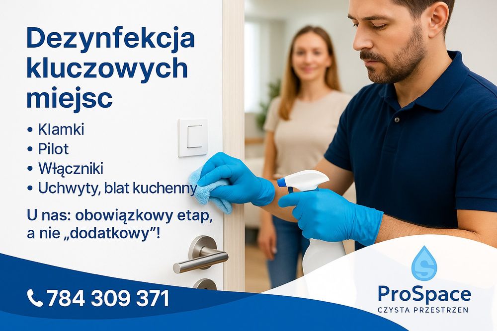 PROSPACE – Profesjonalne sprzątanie domów, mieszkań i biur