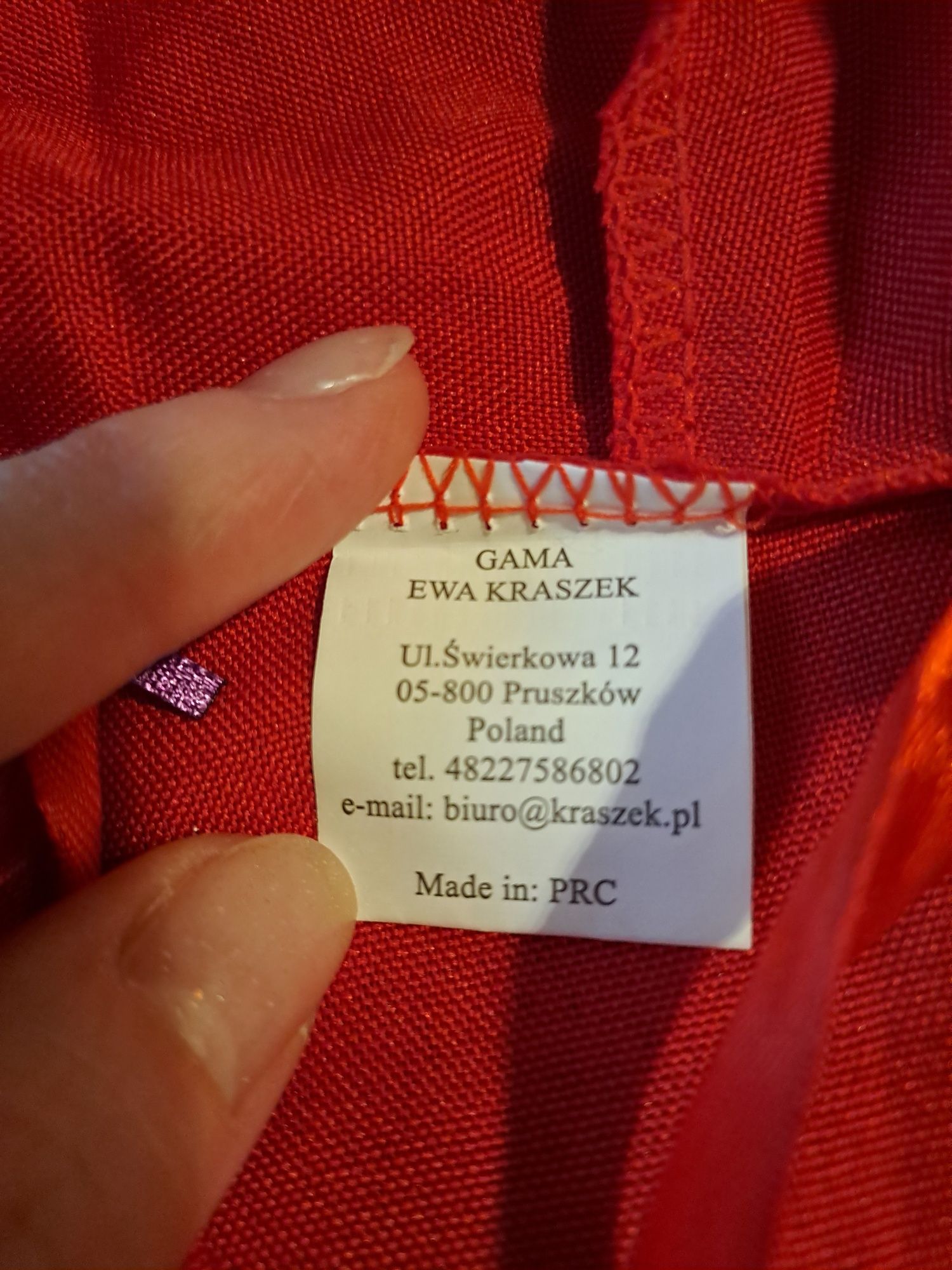 Kostium/strój Czerwonego Kapturka