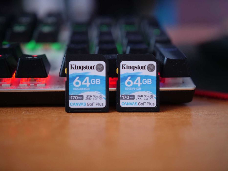 Kingston Canvas Go! Plus SDXC 64GB 170MB/s UHS-I U3 V30 (1 карта)