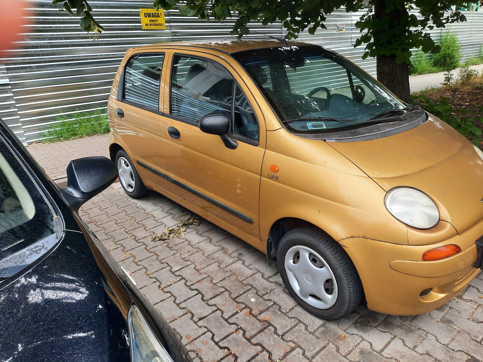 Tani samochód, Matiz, Warszawa, samochód do pracy, rodzynek