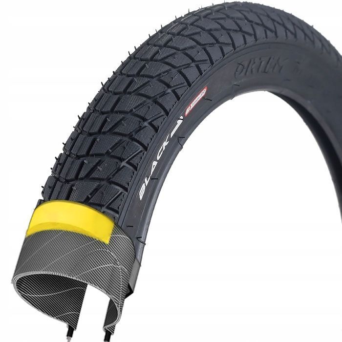 Black1 M-1500 16x2,0 opona 50-305 wkładka antyprzebicie BMX