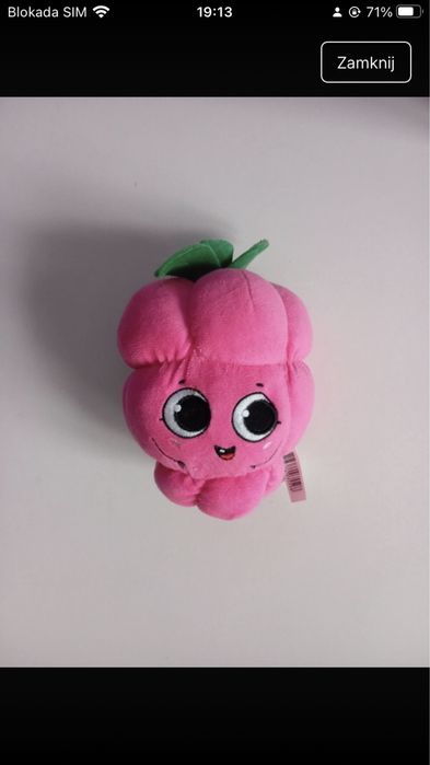 Malinka Produkciak Biedronka maskotka