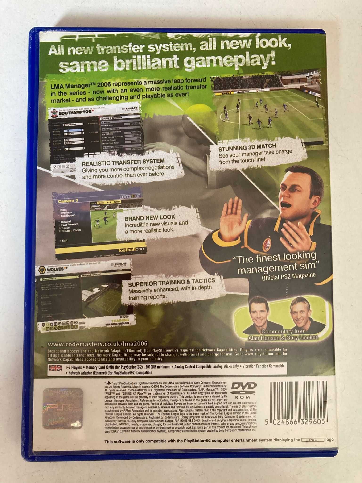PS2 - LMA Manager 2006