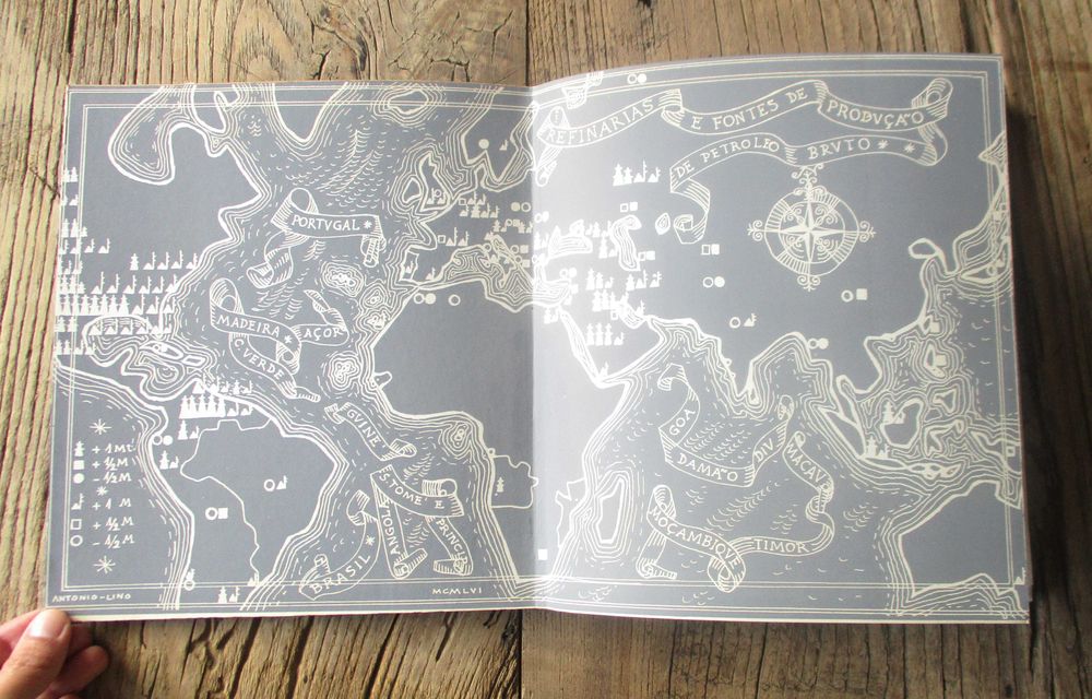 Raro Livro SACOR Refinaria de Cabo Ruivo Lisboa 1957