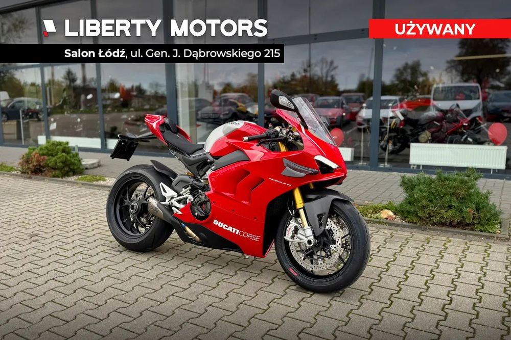 Ducati Panigale V4R Akrapovic / Niski Przebieg / Pierwszy Właściciel / Ducati Łódź / FV23%