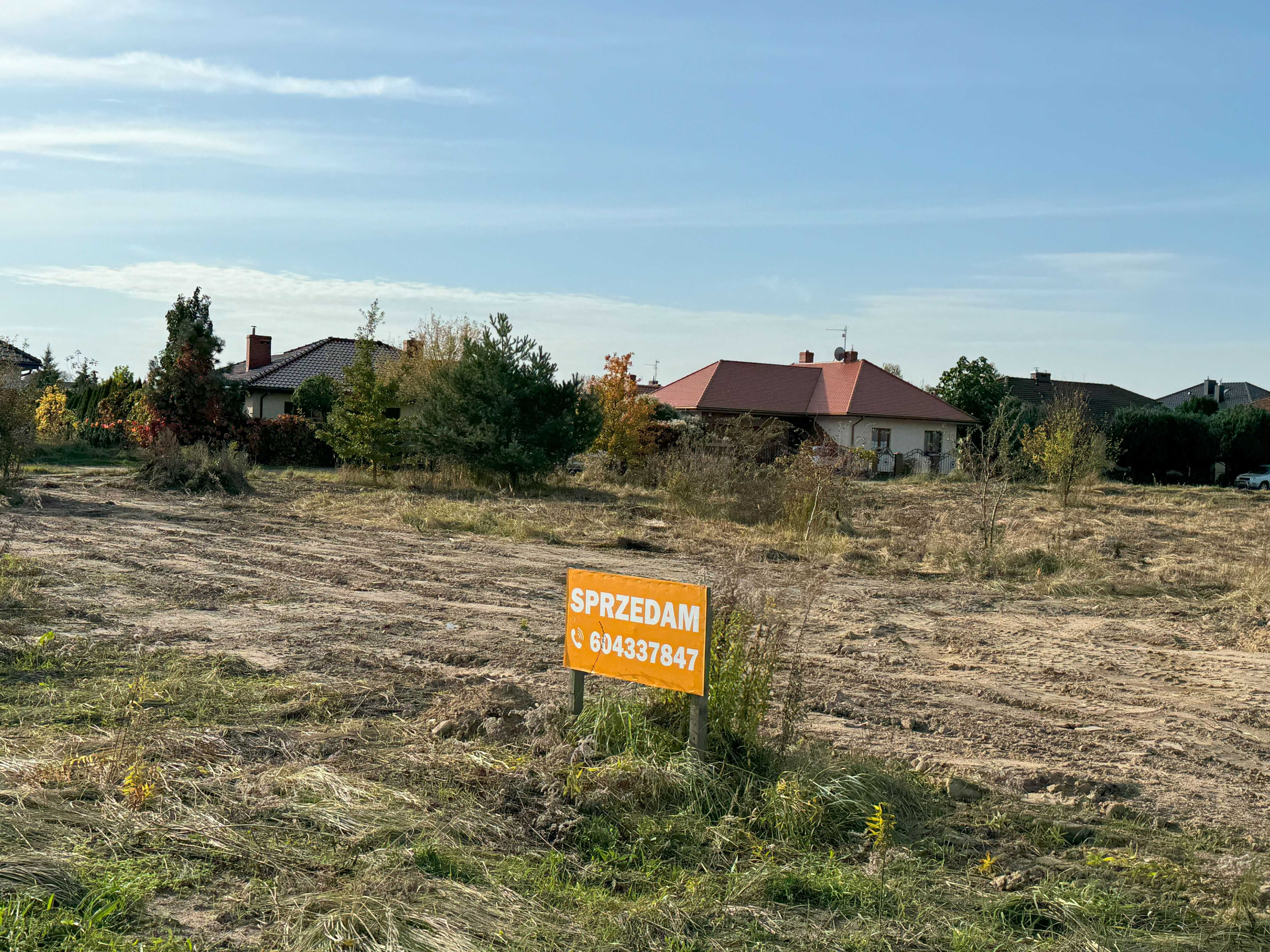 Działka rolno-budowlana Koszalin Żytnia Konikowo 1160 m2