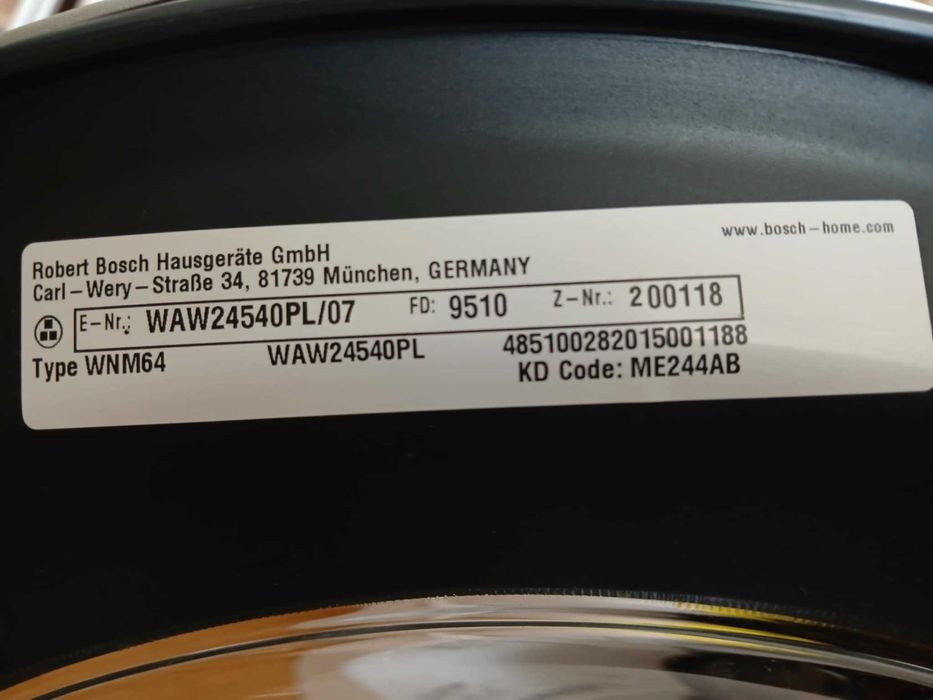 Pralka Bosch Serie 8