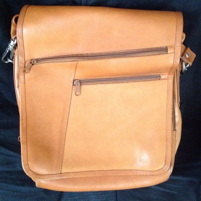 Torba skórzana listonoszka unisex