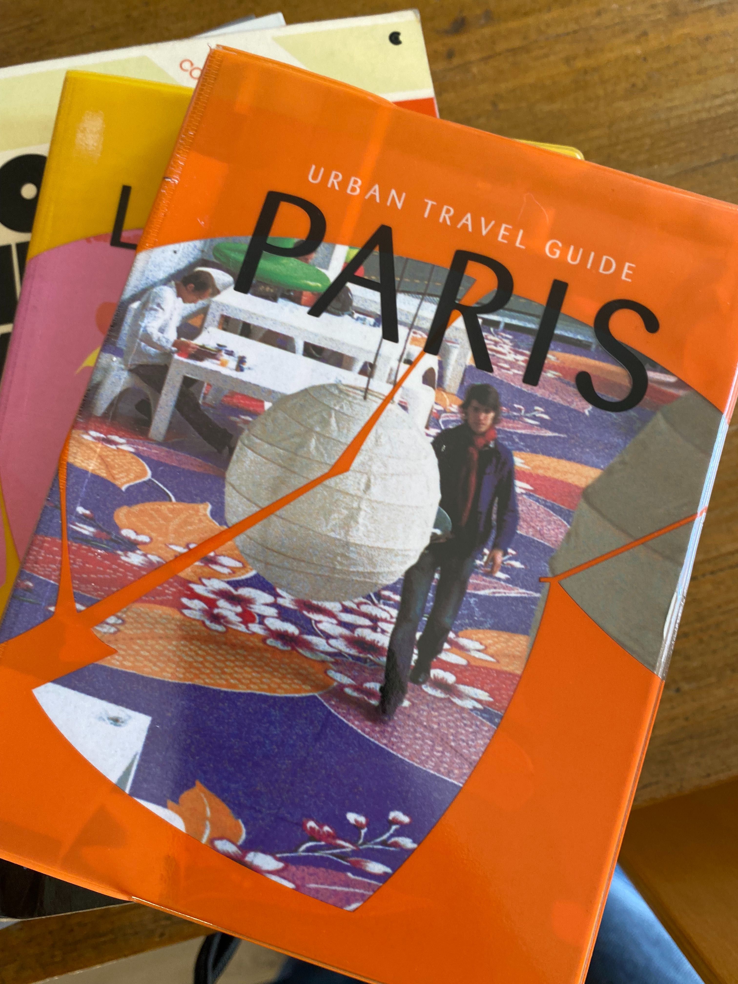 Livros Guias de viagem de cidades Paris Londres e outras cidades