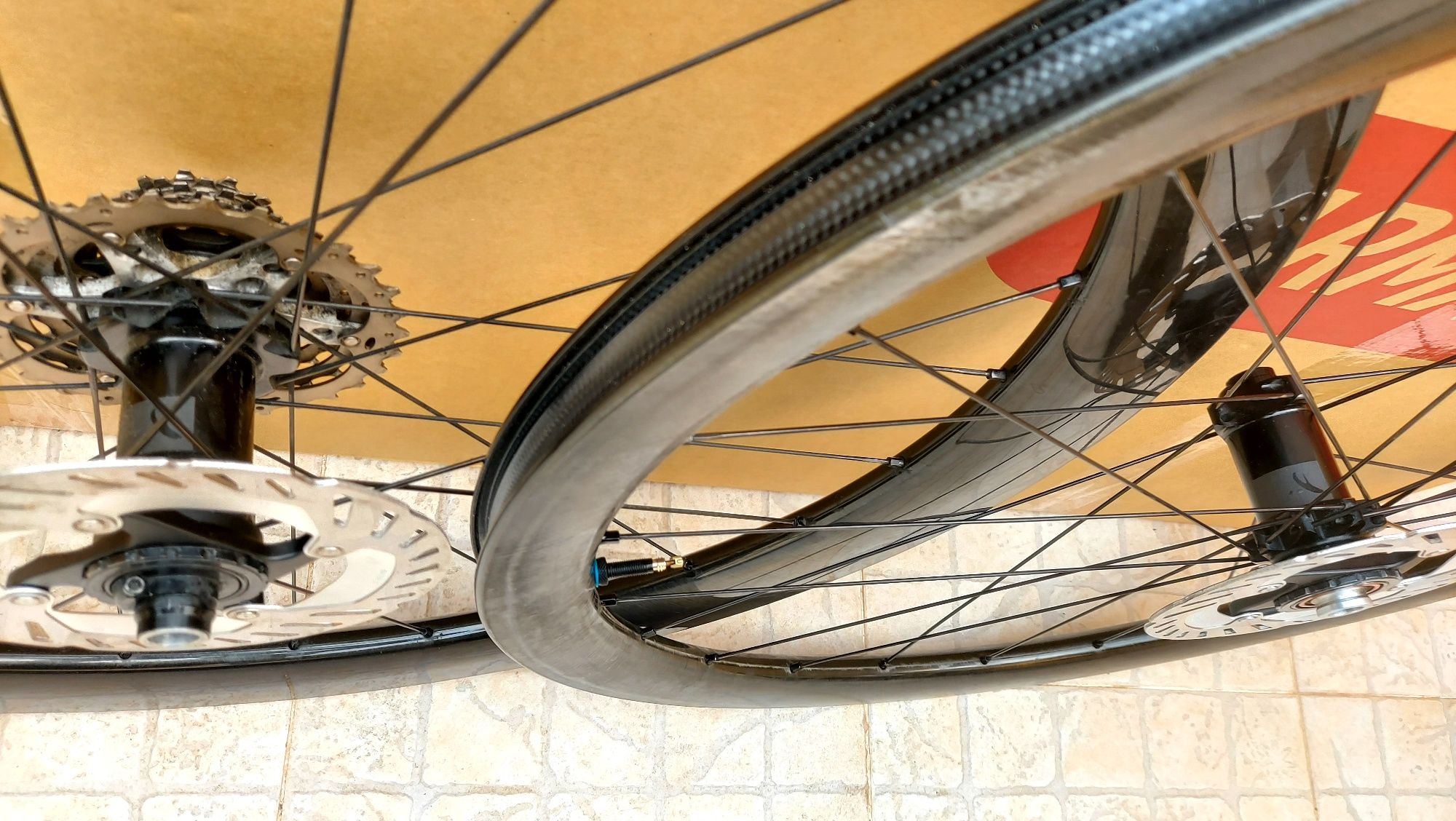 Rodas Fulcrum carbono disco novas!!!