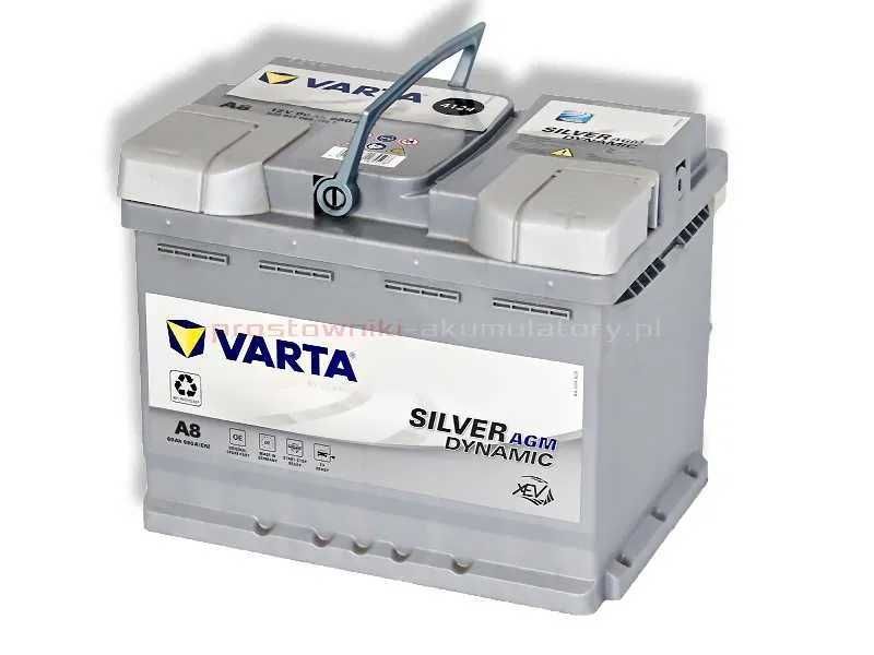 Akumulator VARTA AGM 60Ah 680A A8 D52 Grunwaldzka 33