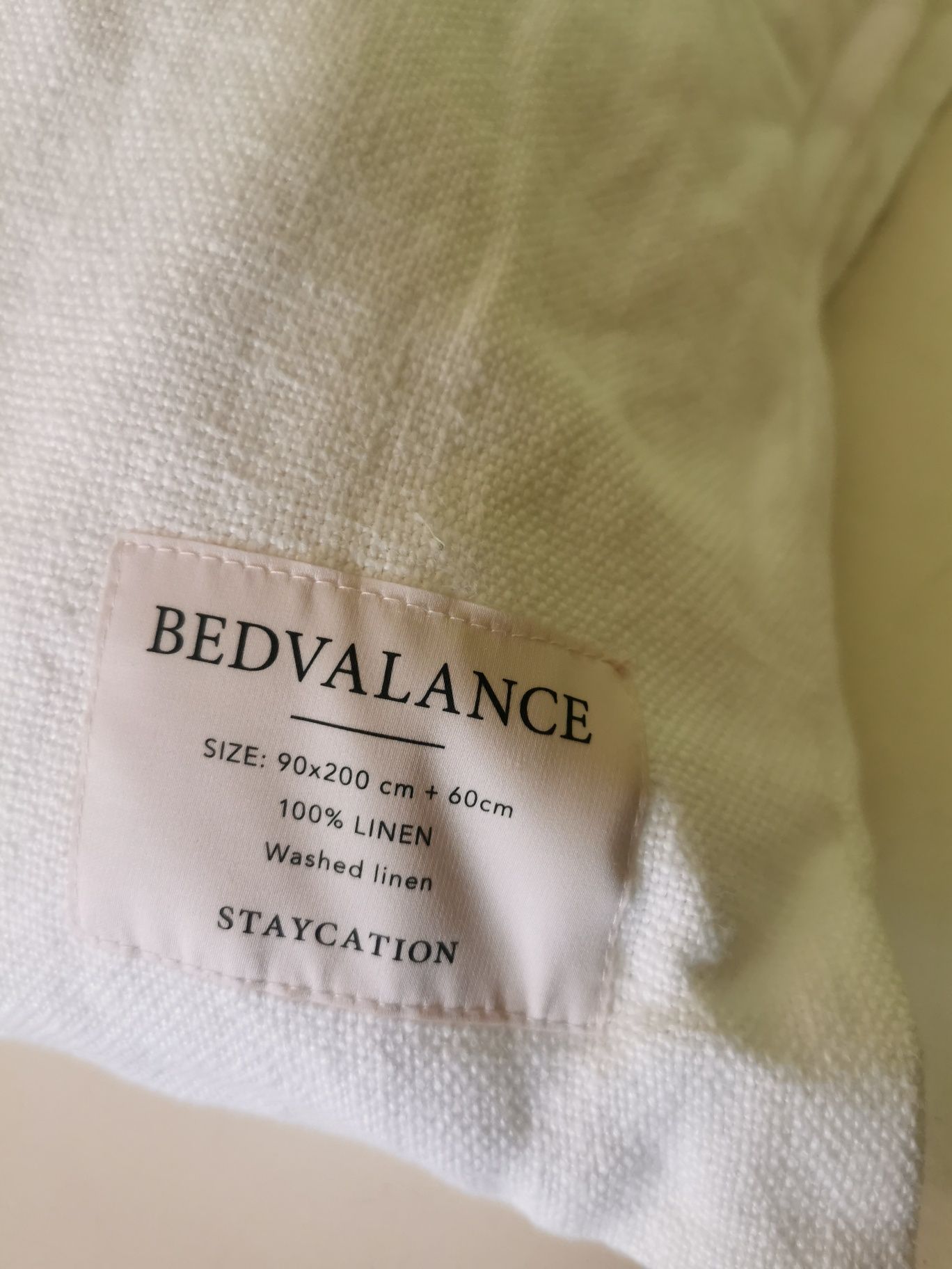 Staycation Prześcieradła, białe, komplet