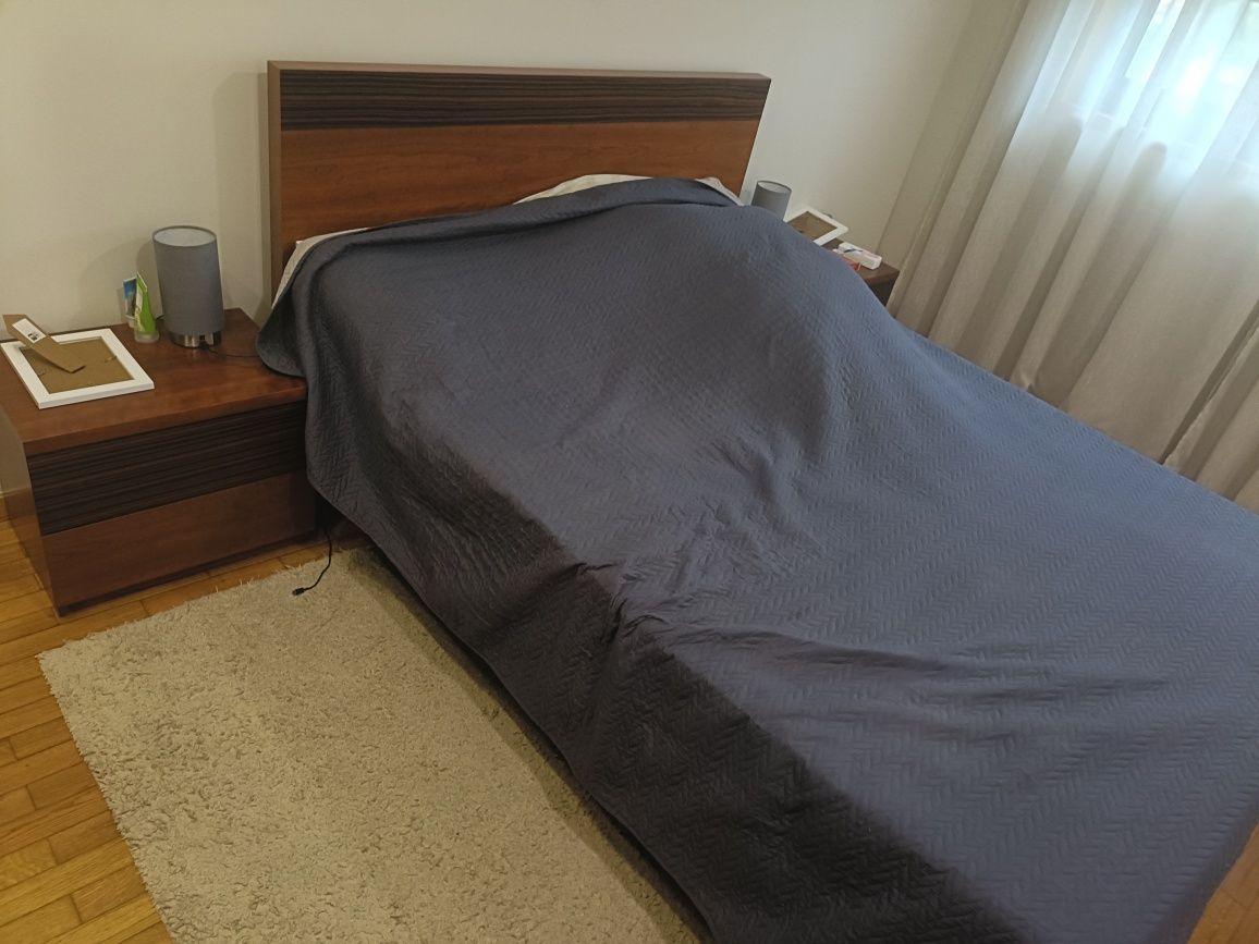 Cama casal (cerejeira)