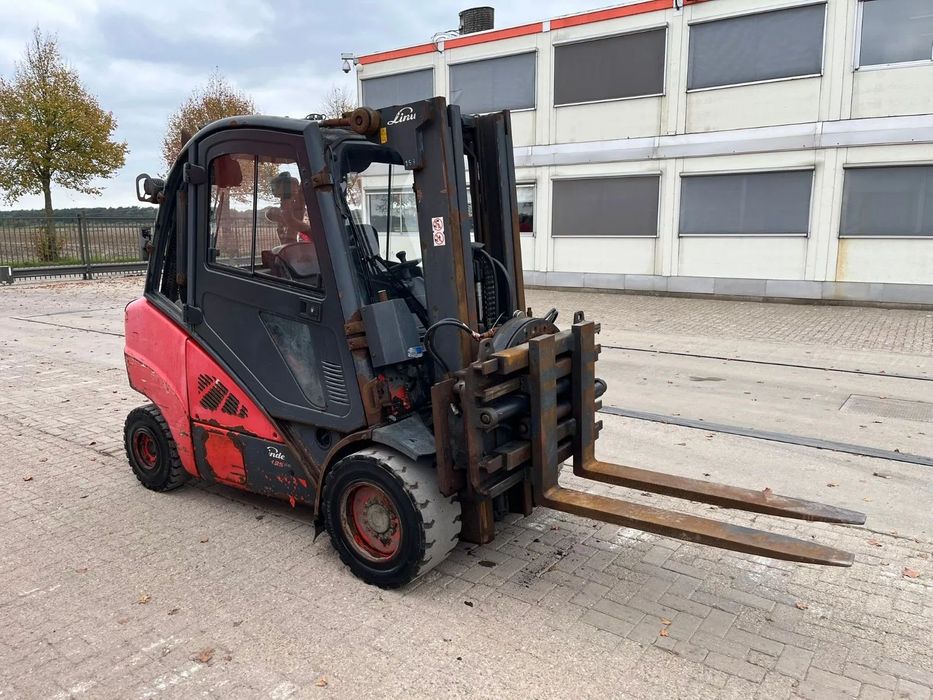 Linde H35D  wózek widłowy Linde 3500kg, diesel, triplex, kabina 2018r