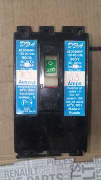Автоматичний вимикач ДЭА АЕ 2046МП-100-00 УЗА 660В