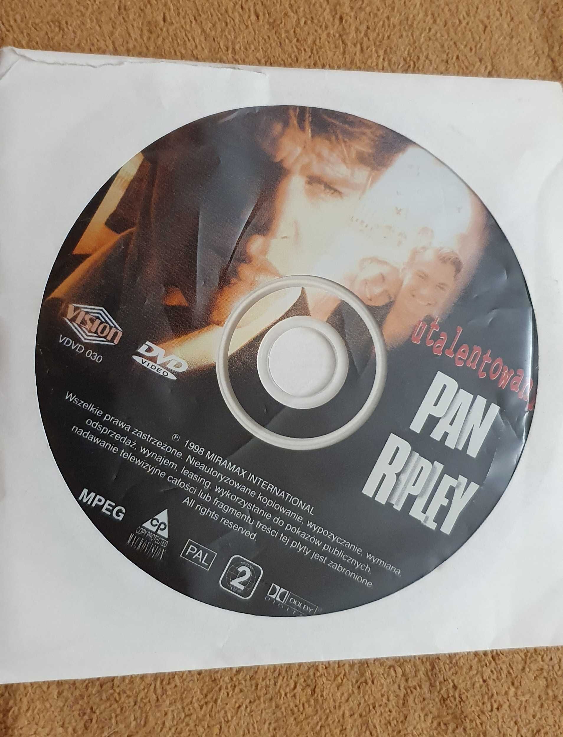 Film DVD: "Utalentowany Pan Ripley" -płyta DVD