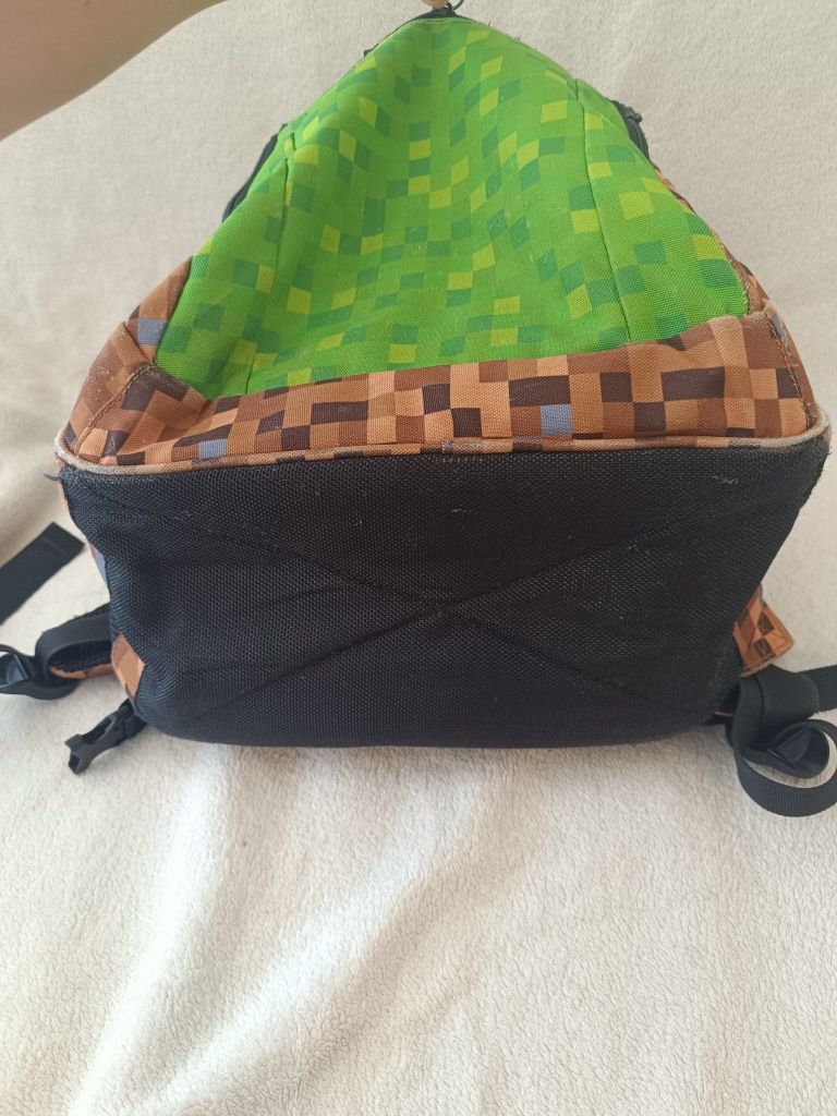 Plecak szkolny BackUp, trzy komory, Minecraft, Pixel