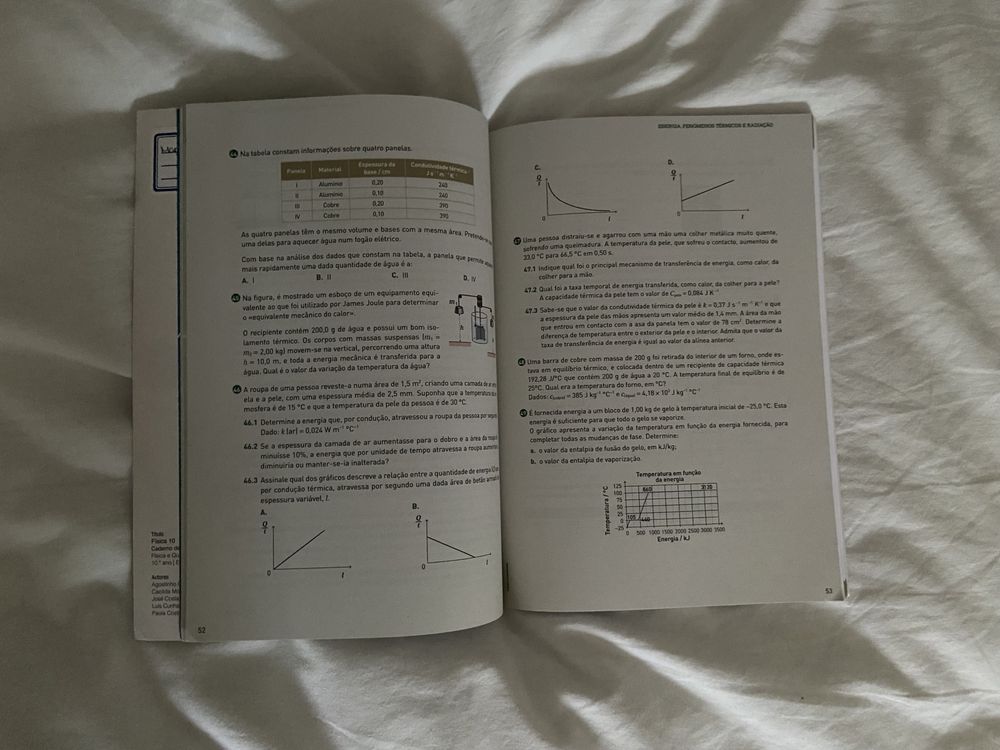 Caderno de Atividades “Física 10”