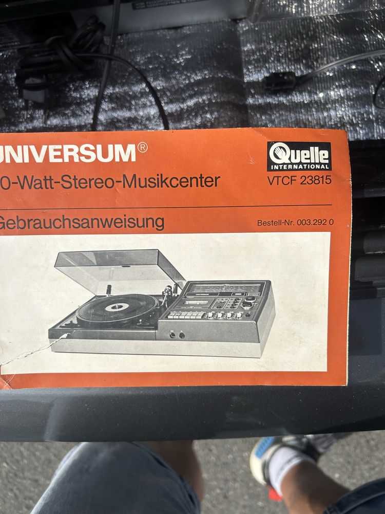 UNIVERSUM-Stereo-Mузыкальный центр  VTCF 23815