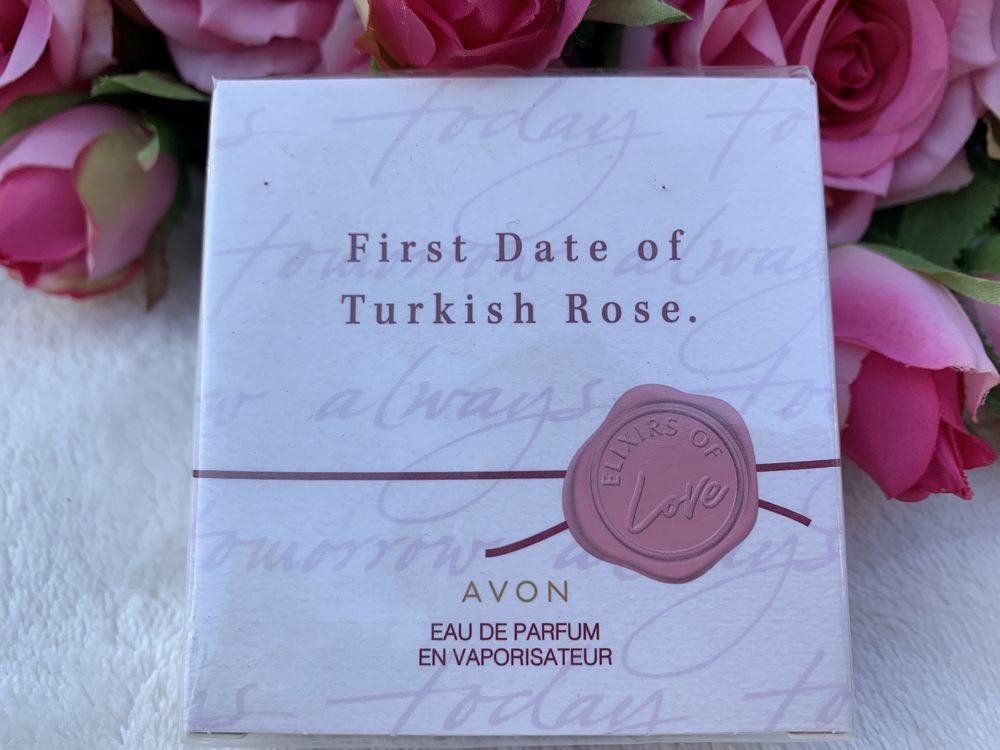 Perfum First Date of Turkish Rose AVON woda perfumowana