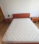 Vendo cama casal e 2 mesas cabeceira
