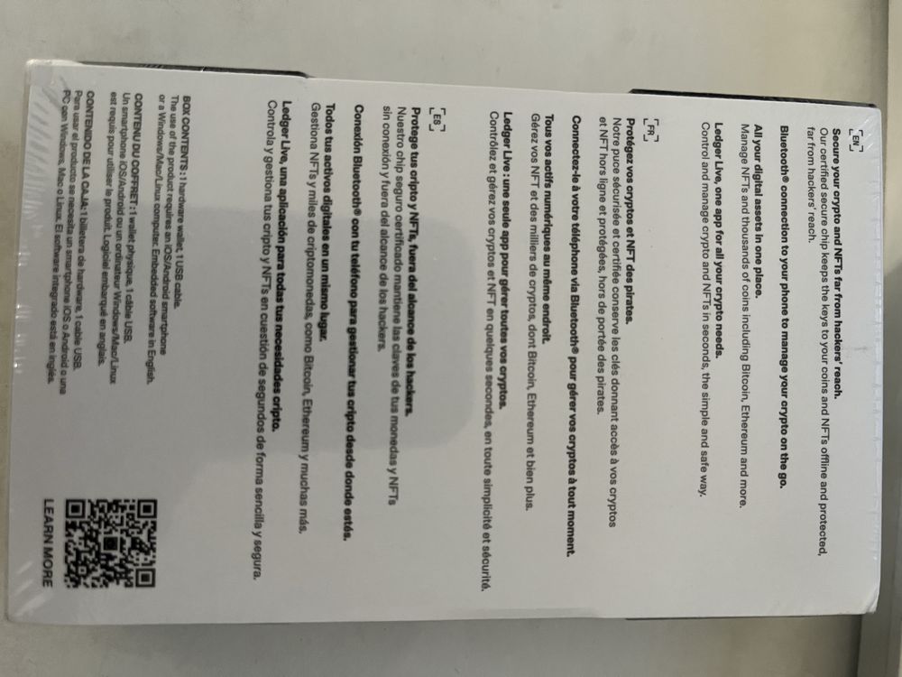 Ledger nano carteira cripto