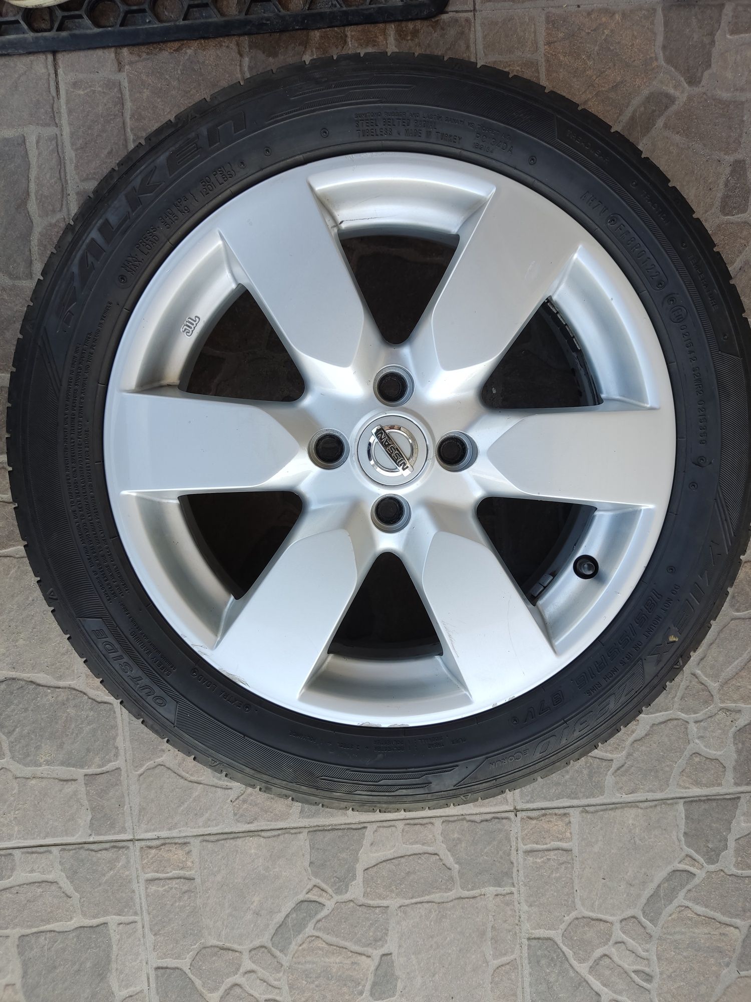 Шини Falken 185/55/R16 87V Диски 16/6 ЕТ55 4x100