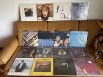 Lote de 144 discos de vinil - (140 lps e 4 maxis)