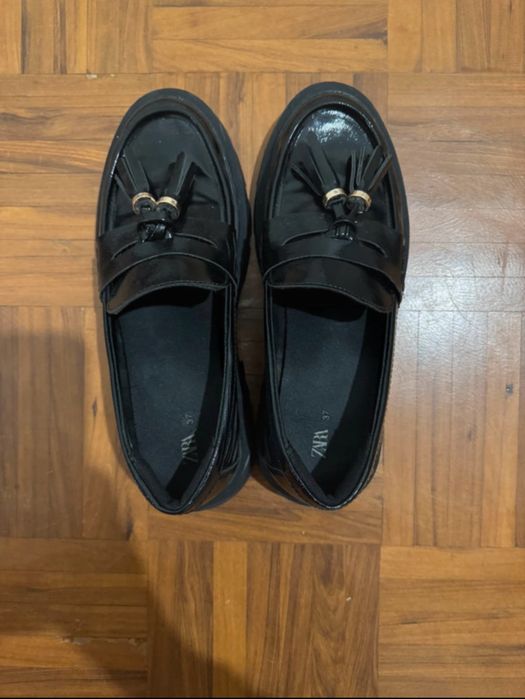 Mocassim com plataforma da Zara