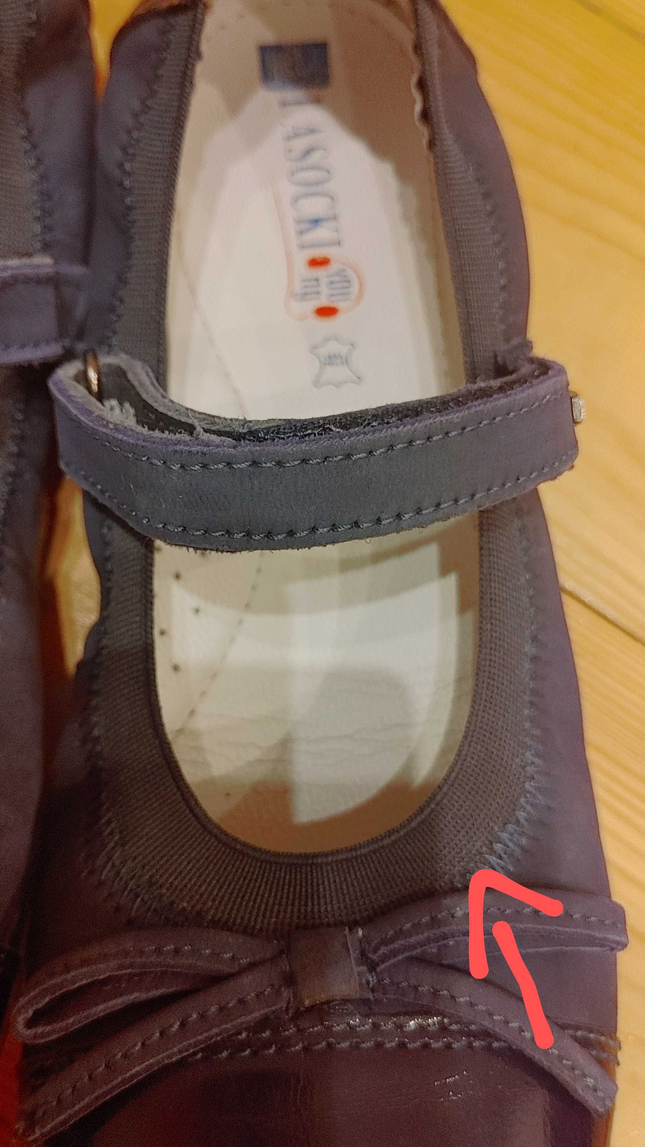 Buty baleriny dla dziewczynki Lasocki rozmiar 34