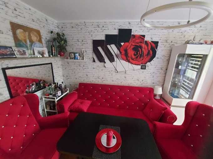 RATY sofa glamour komplet zestaw kanapa uszak 3 os + 2xfotel do spania