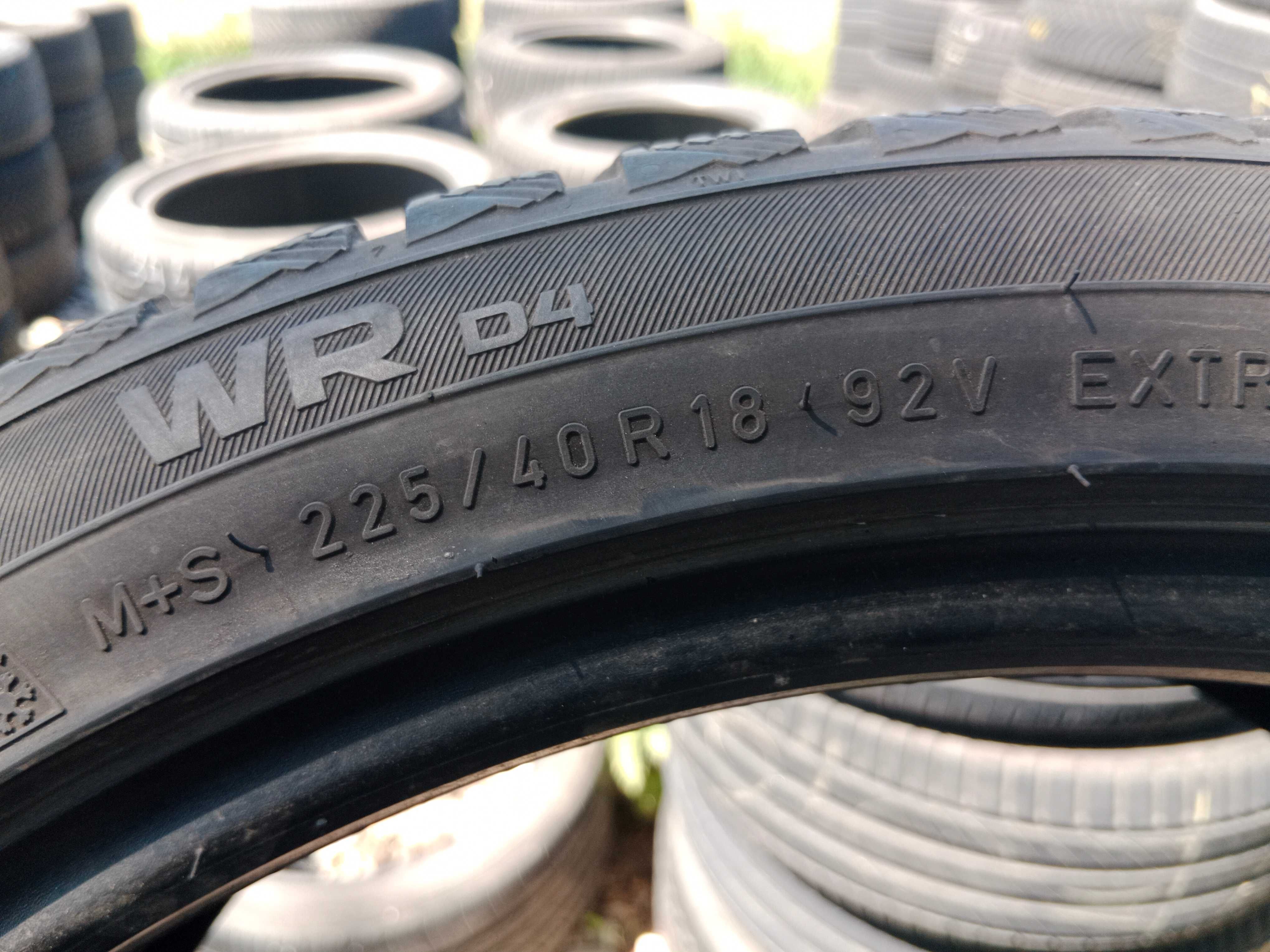 Opona używana 225/40R18 Nokian WR D4 1szt.