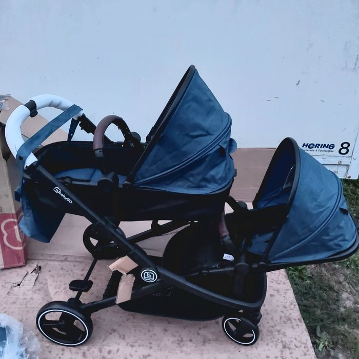 BabyGo wózek bliźniaczy, wózek rok po roku