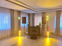 Dj oprawa muzyczna i świetlna - ciężki dym.