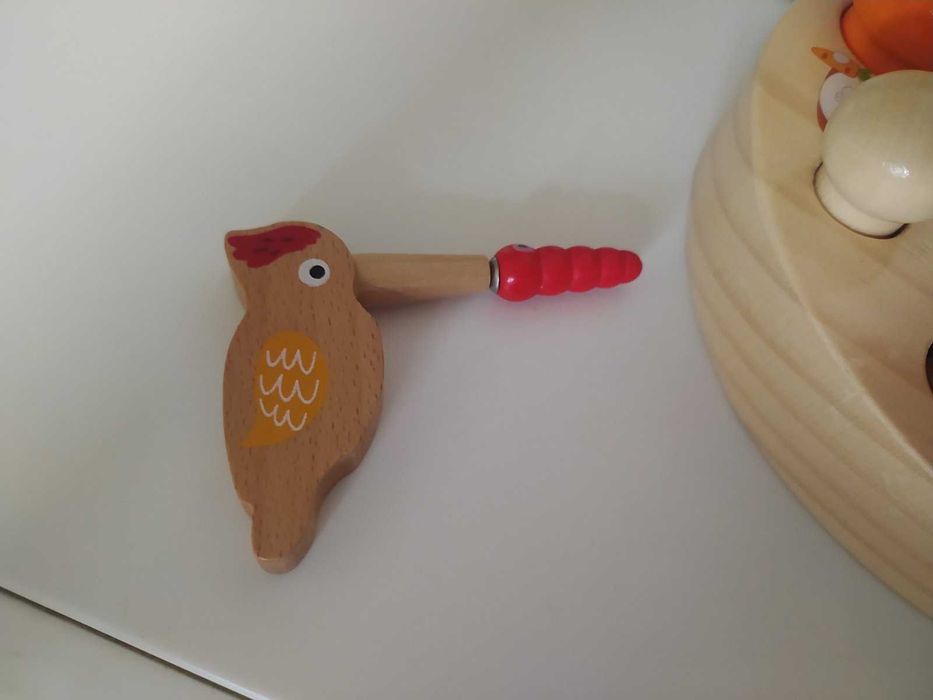 Магнитная игра монтесори грибная поляна Obetty