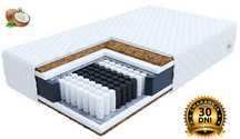 Materac Kieszeniowy sprężynowy 140x200 Kokos PREMIUM 24cm Pocket H3/H4