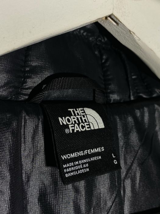 Оригінальний жіночий чорний мікропуховик The North Face