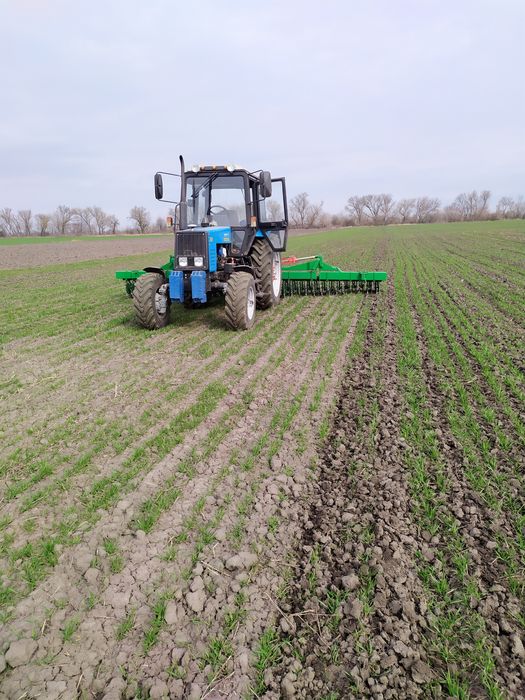 Ротаційна борона мотига John Deere 400 6.2 м  складна супер стан