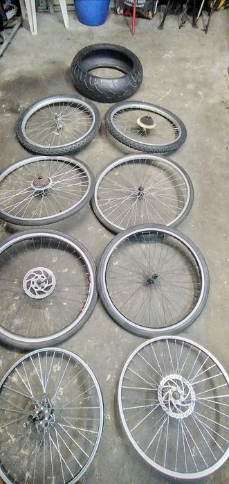 Manetes chimano a óleo, Mais rodas de baike. Pneus de motas bom Piso
