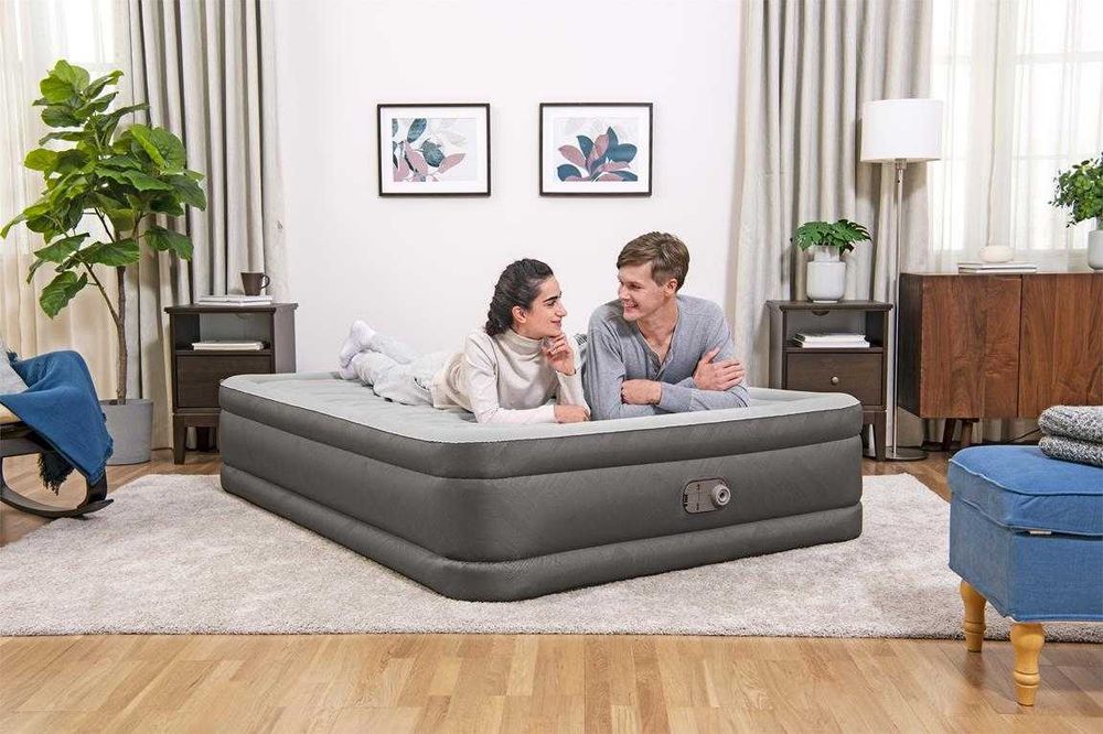 Materac 203 x 152 x 46 cm Bestway 69050, najwyższy model- NOWY