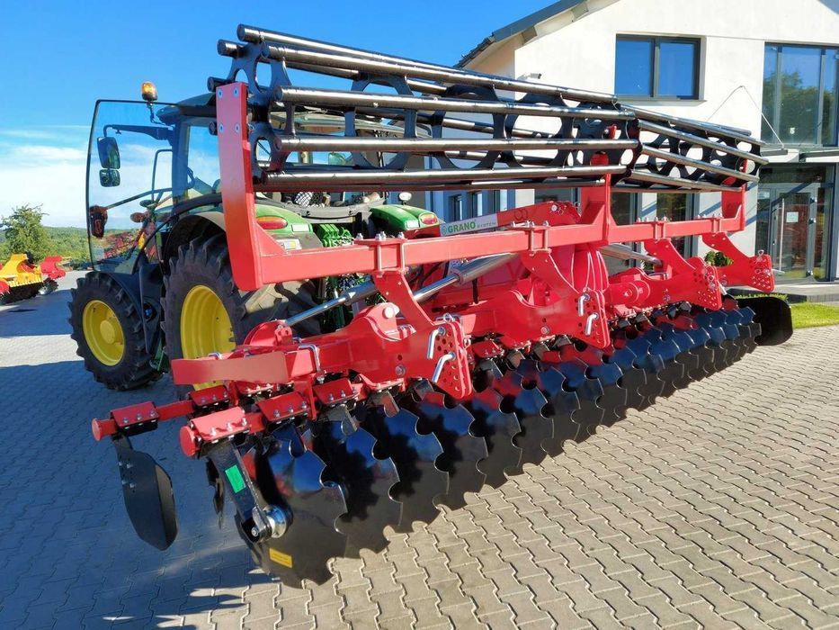 Brona talerzowa hydrauliczna grano 4.5m tornado talerze 560 ofas NOWA