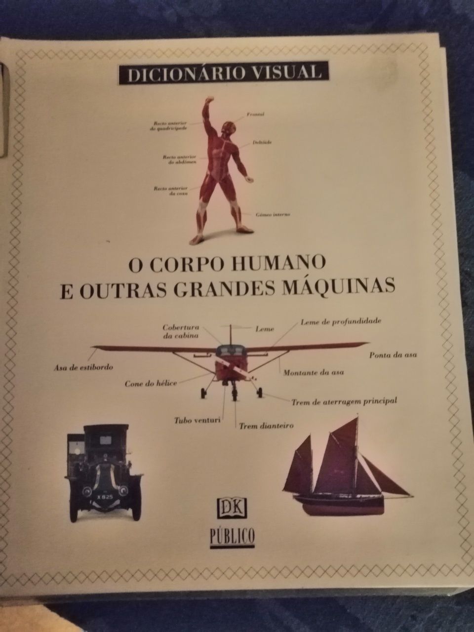 Fascículos do livro "O corpo humano e outras grandes máquinas"