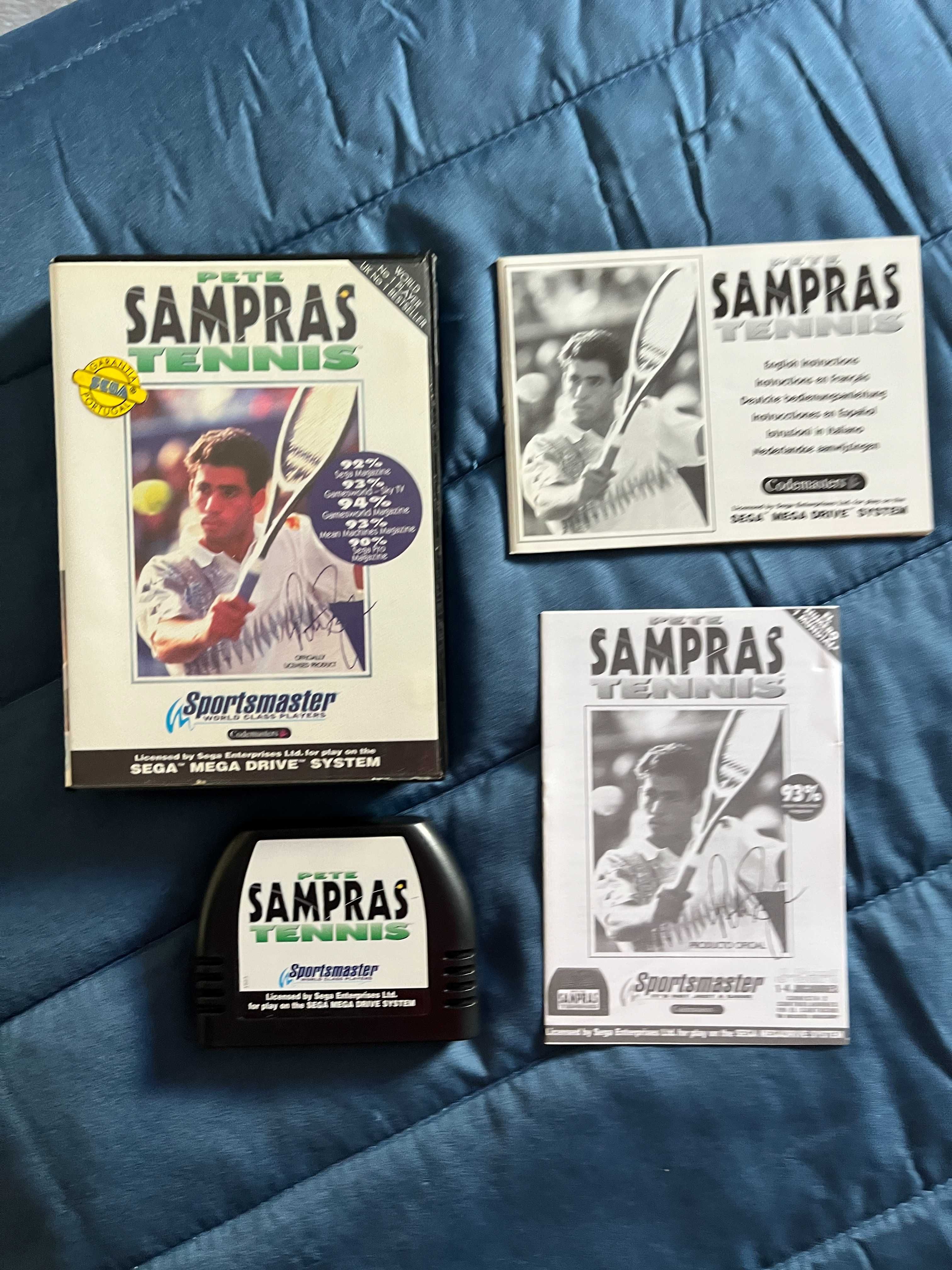 [Mega Drive] Vendo jogo Pete Sampras Tennis completo