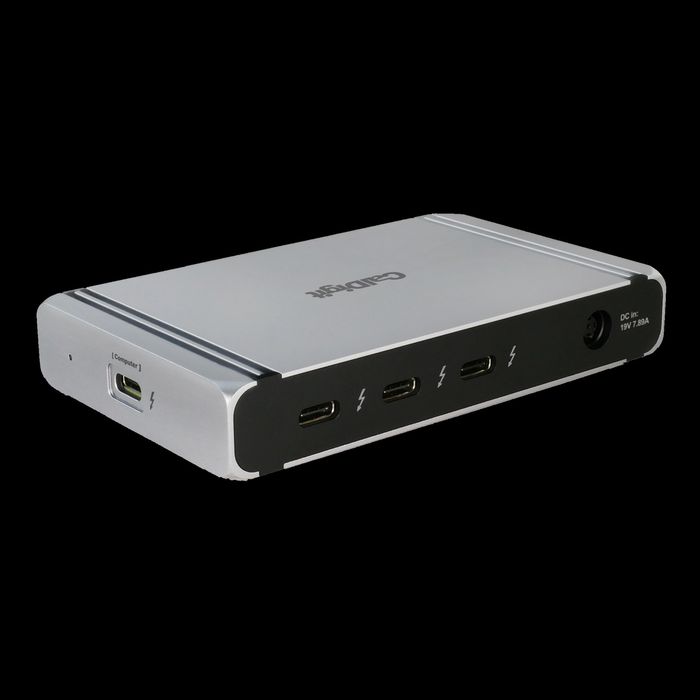 Calldigit Hub/Charger E4 - USB 3,2 Gen2 / Thunderbolt 4 (60W) / 40Gps